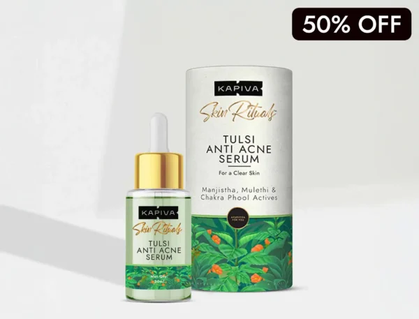 Tulsi Anti Acne Serum - For Active Acne & Acne Marks - 50% Off